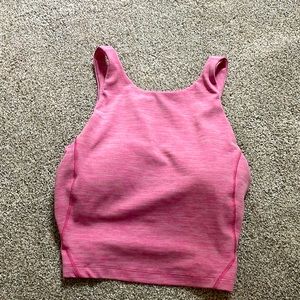 Lululemon Align High-Neck Tank Top
Pink blossom- color is discontinued at lulu
